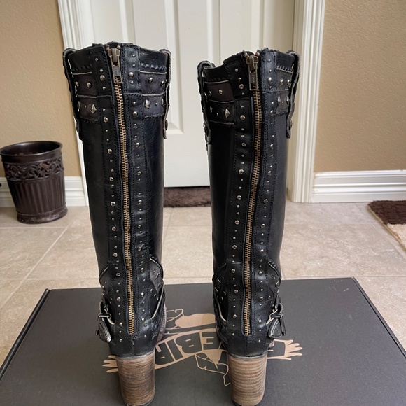 Freebird CORMAC Black Boots NIB Size 8 - Picture 10 of 14